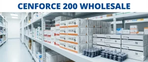 Cenforce 200 Wholesale in a warehouse setting for bulk distribution