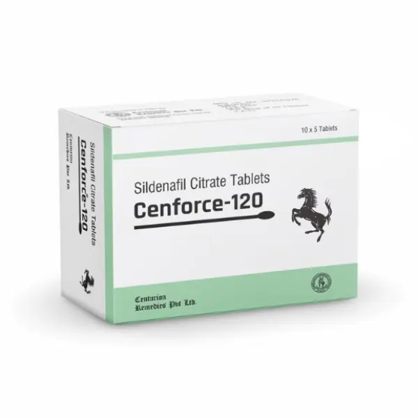 Cenforce 120 mg Sildenafil Tablets