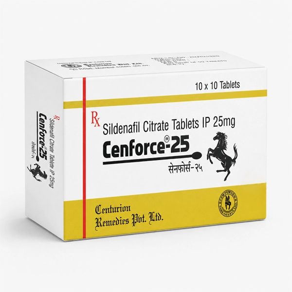 Cenforce 25mg Sildenafil Citrate Tablets