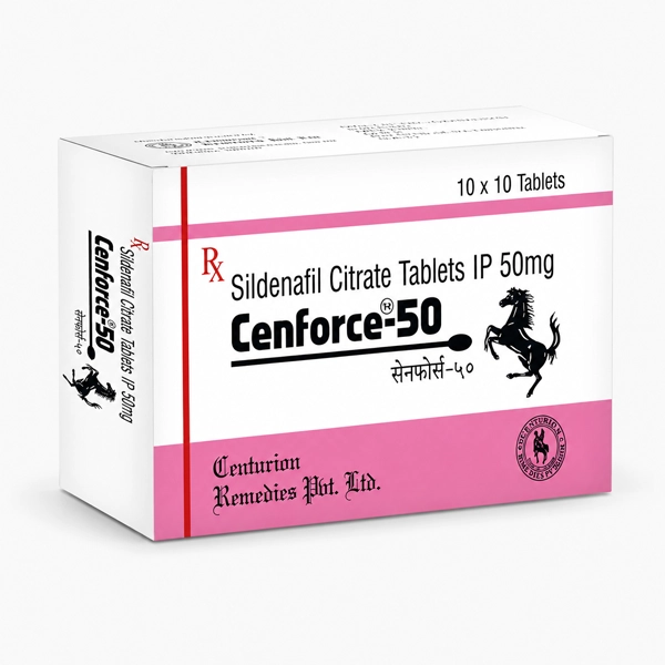 Cenforce 50mg Sildenafil Citrate Tablets
